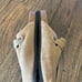 Brown suede clogs