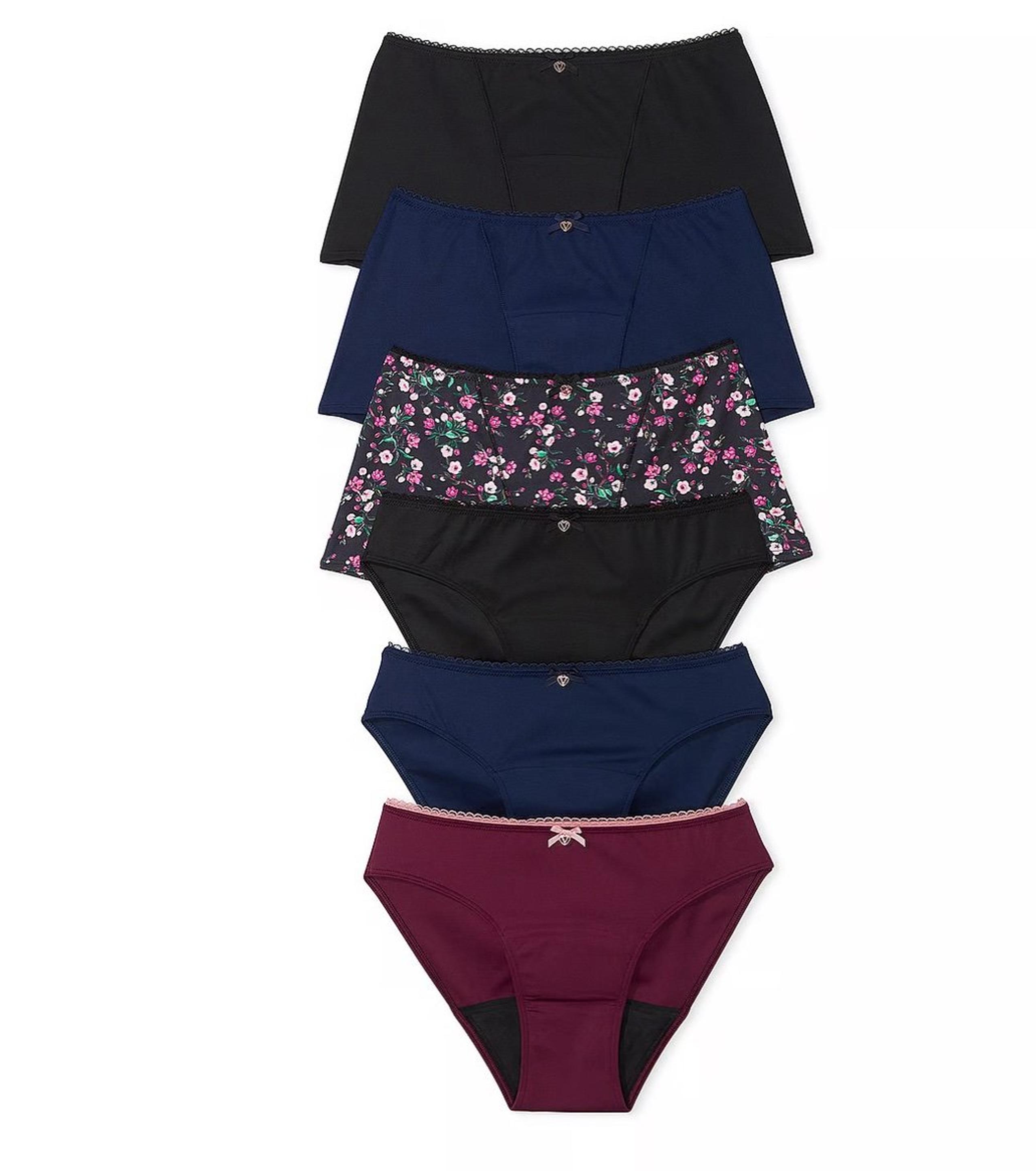 BODY BY VICTORIA
6-Pack Mixed Silhouette Smooth Period
Panties