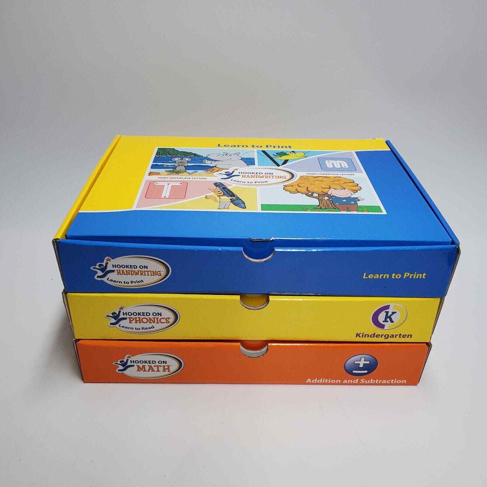Hooked On Math Addition Subtraction Handwriting, Learn to Read Hooked Phonics