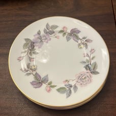 Set of 2 Royal Worcester June Garland Fine Bone China