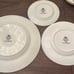 Set of 2 Royal Worcester June Garland Fine Bone China
