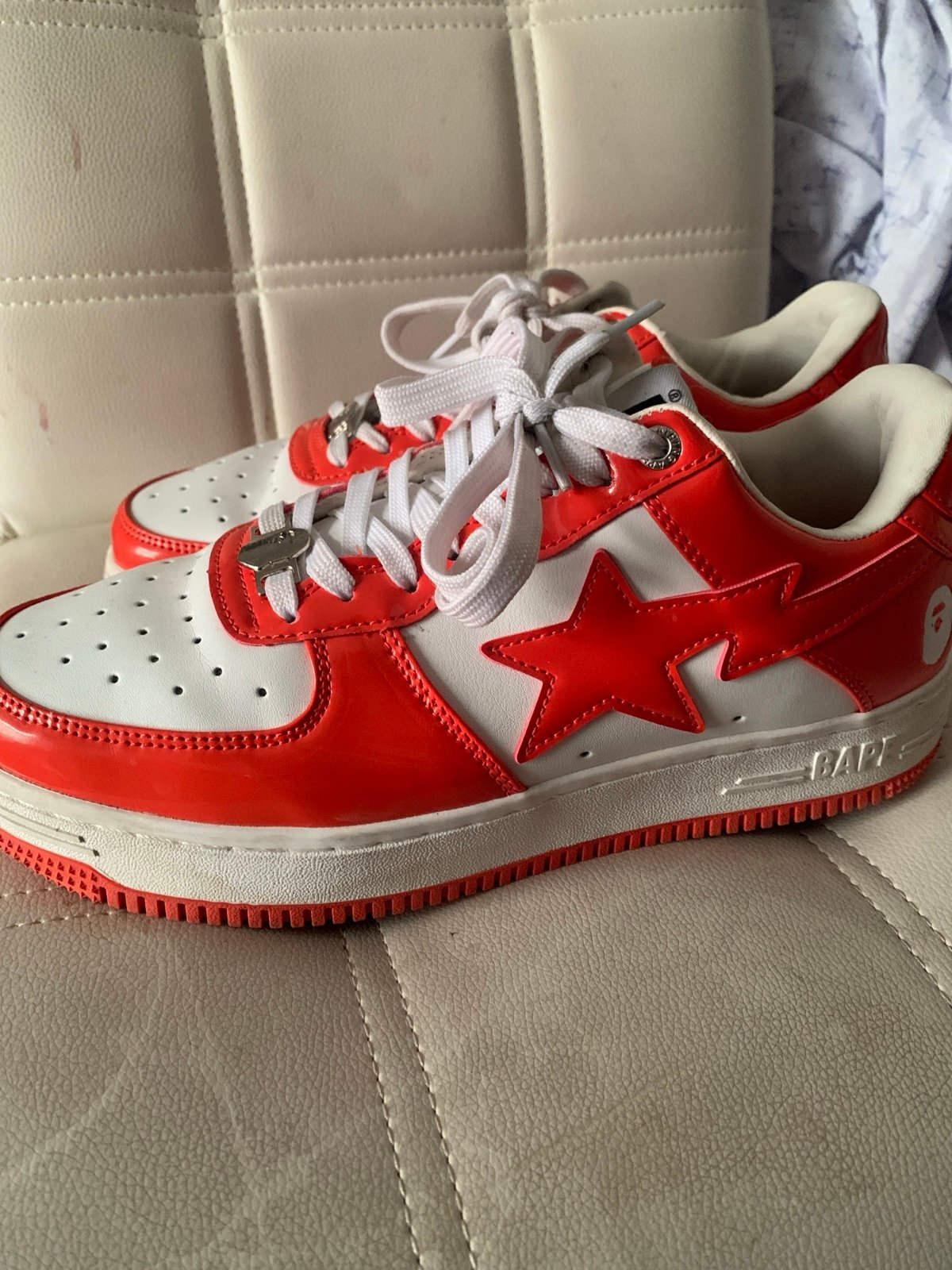 Bapesta sneakers orange