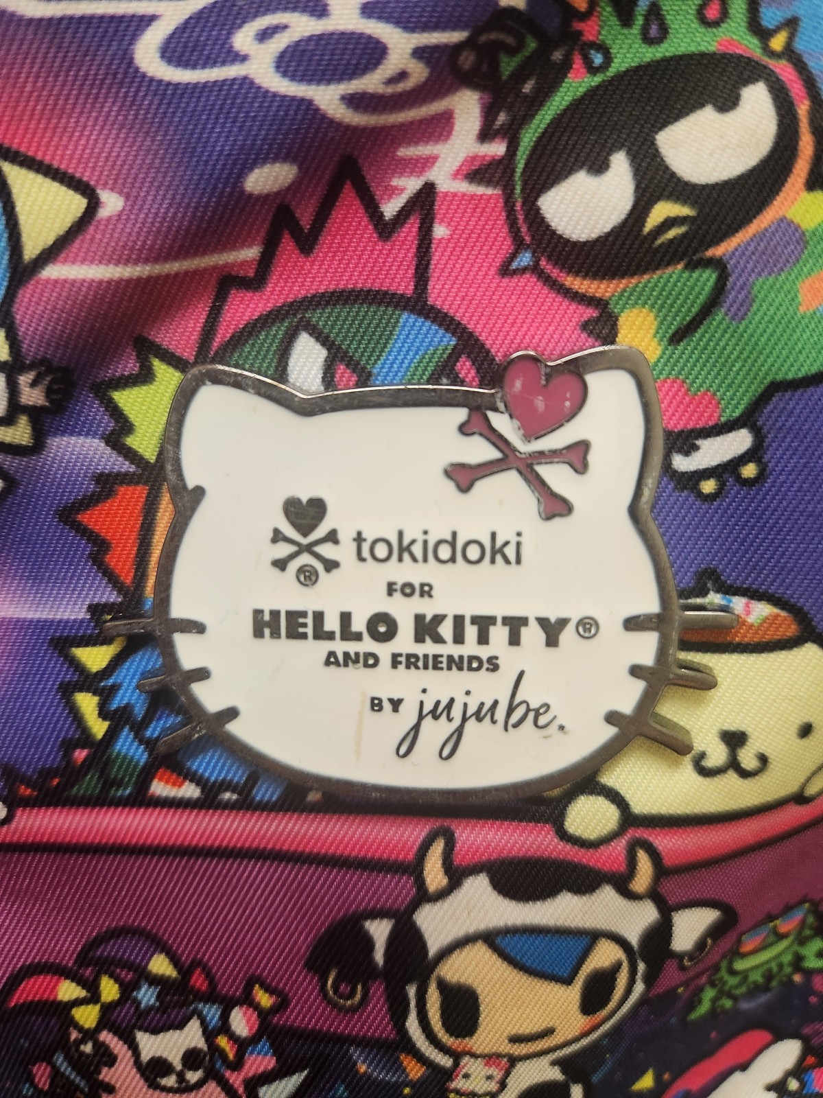 Jujube hello kitty tokidoki roller disco backpack