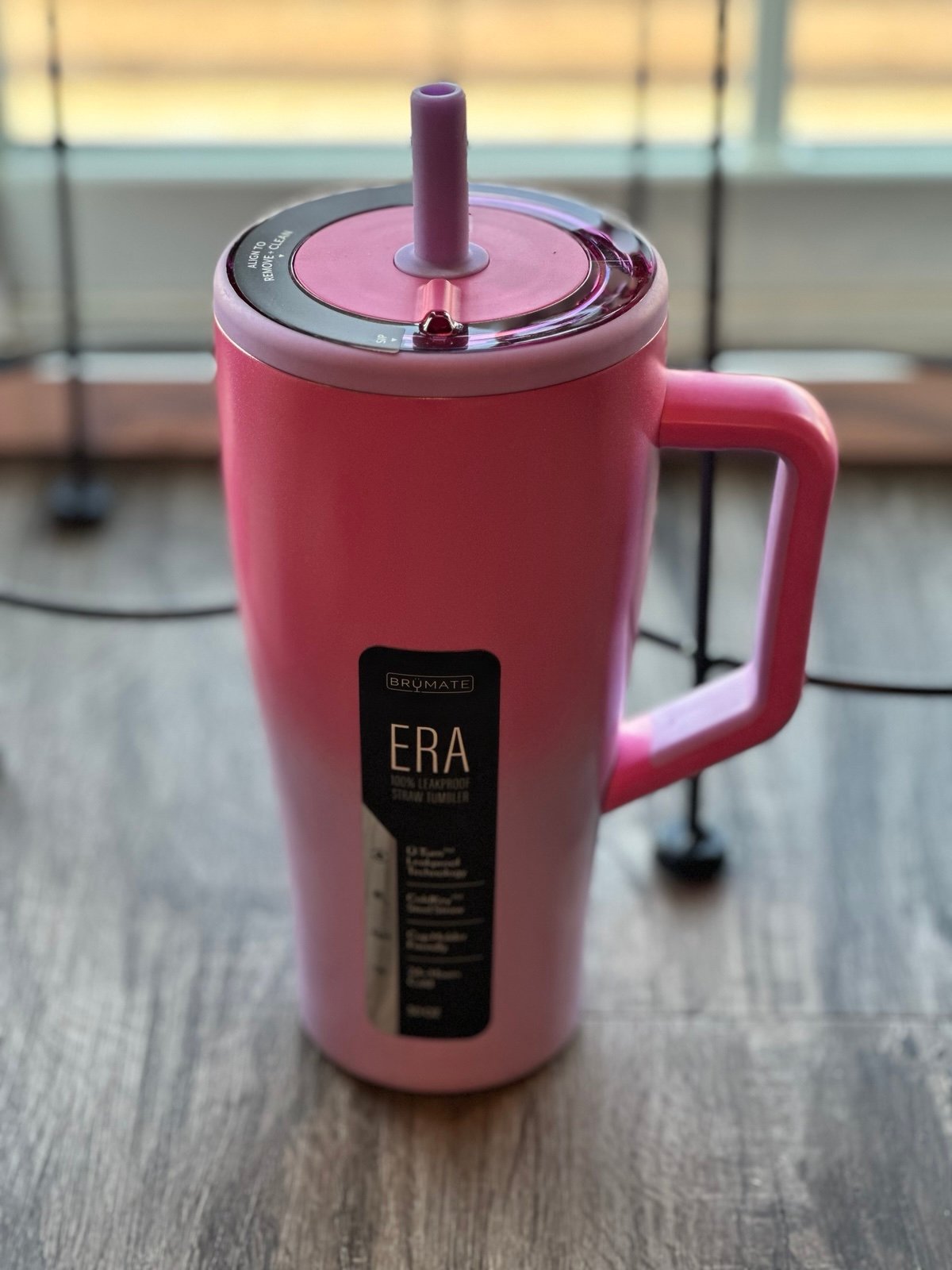 Brumate Limited Edition Cotton Candy 30oz Era BNWT with Matching Straw Cover