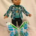 MULTI GLITTER American Girl doll holder