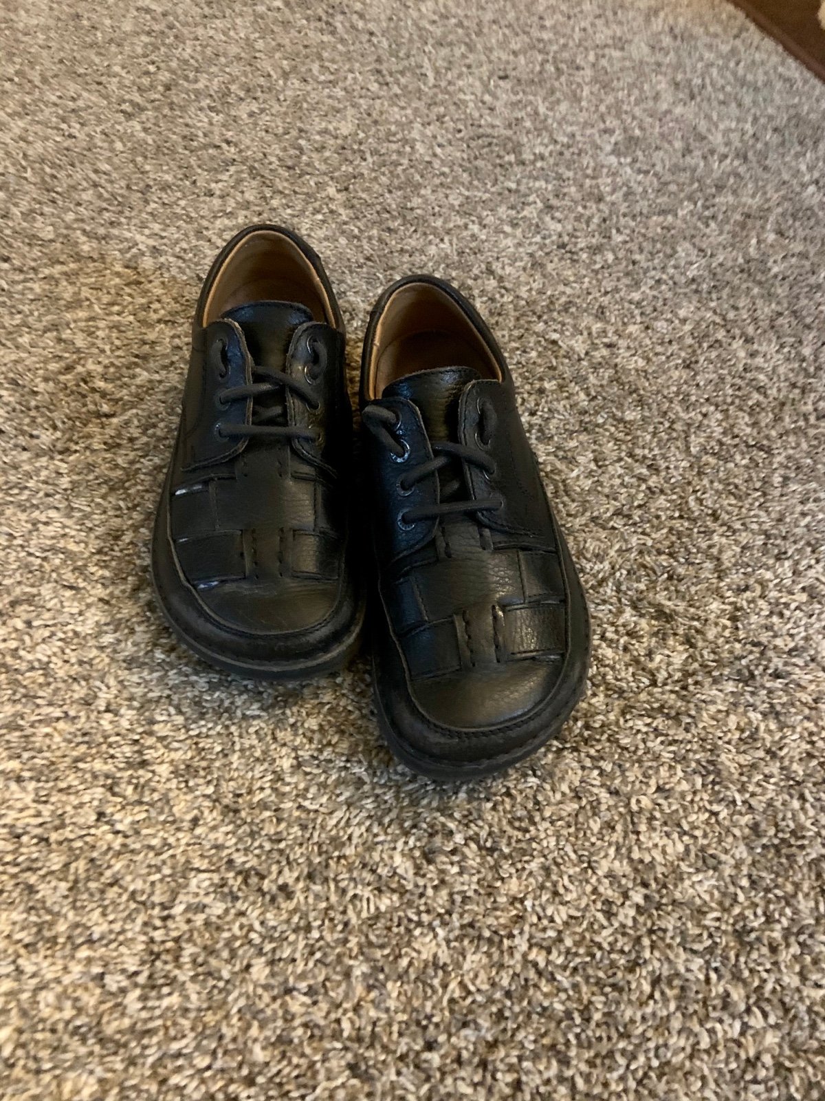 Birkenstock Leather Bodega Sneakers , Black leather, Ladies 7 men's 5