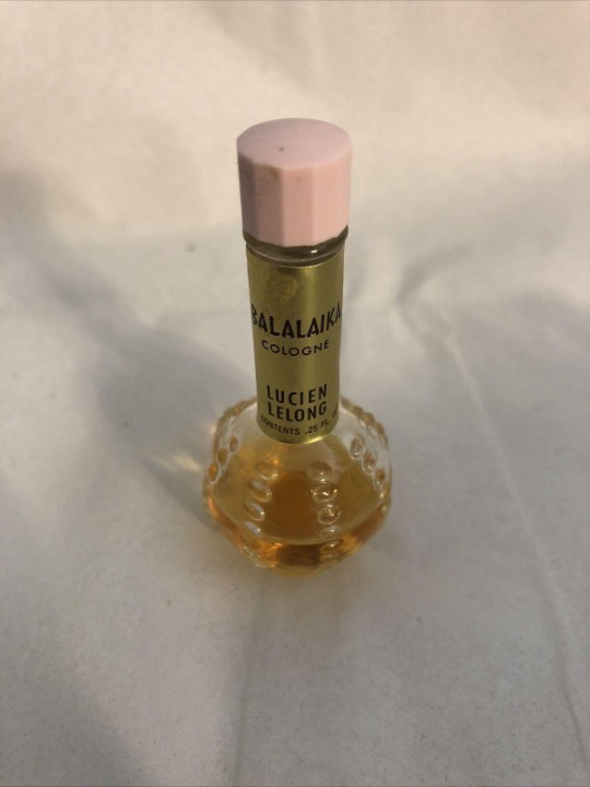Vintage Lucien Lelong .25 Fl Oz Balalaik