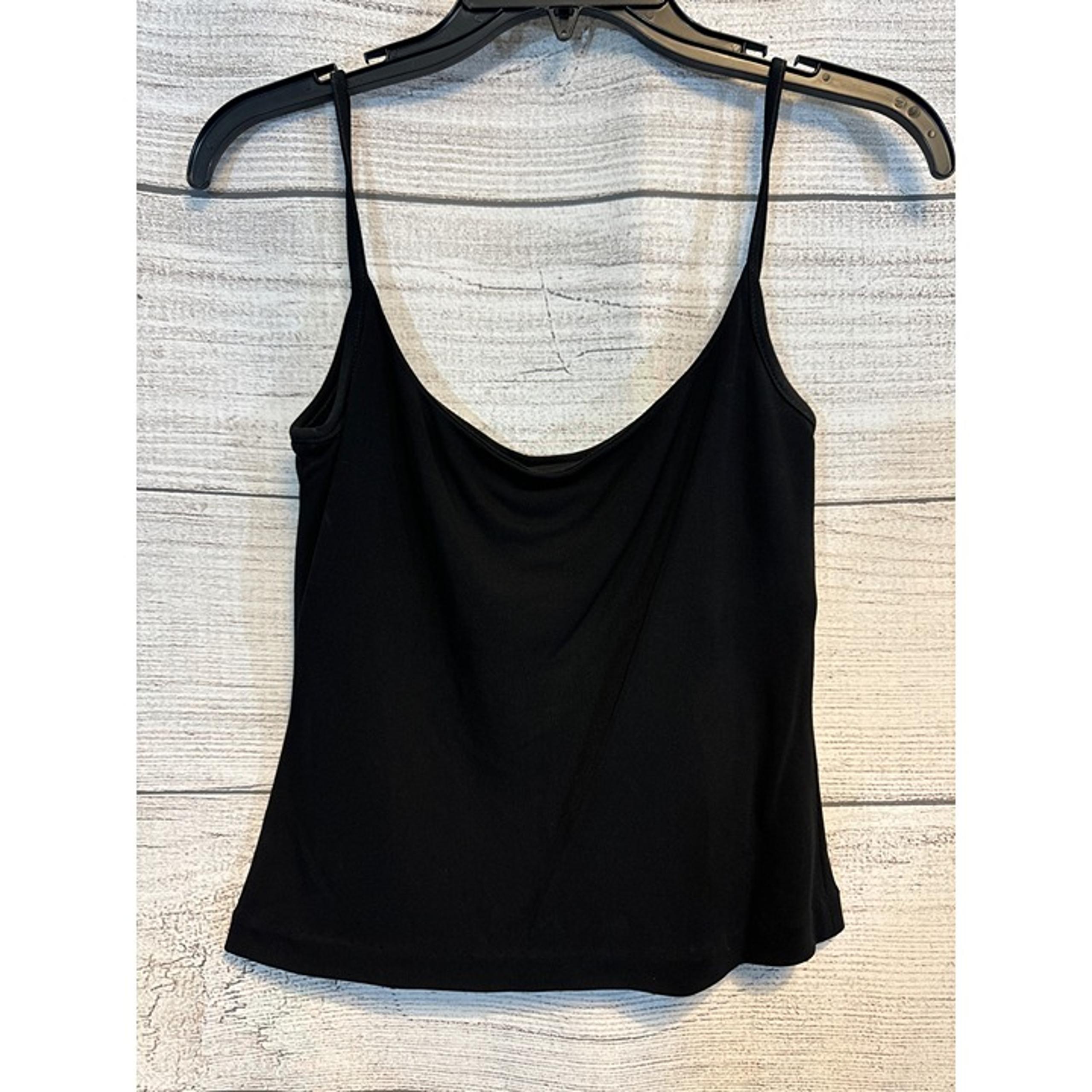 J.Crew Black Rayon Cropped Camisole Tank Top XS