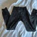 Lululemon Black With Speckled Leggings