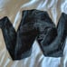 Lululemon Black With Speckled Leggings
