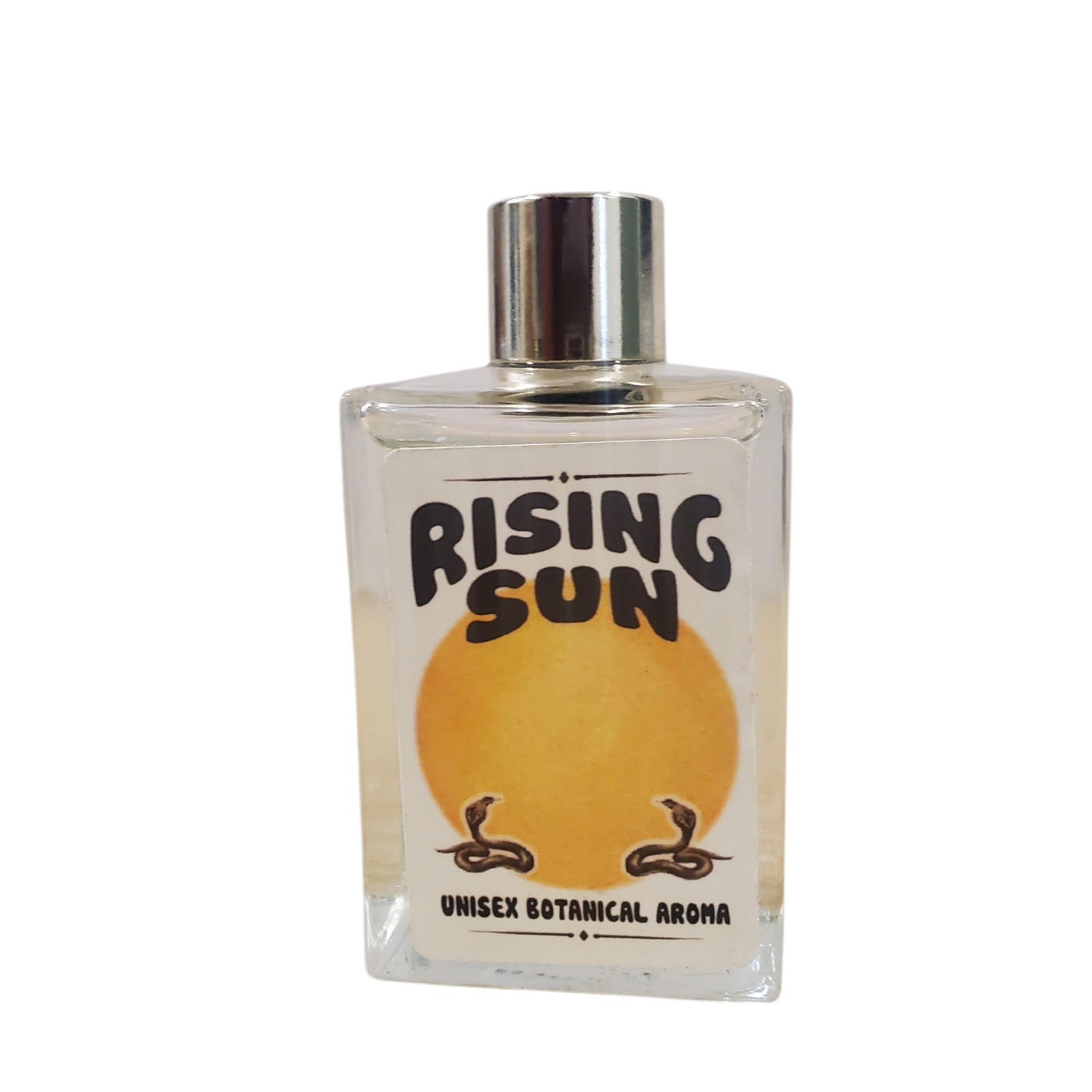 Rising Sun Unisex Botanical Aroma Full Bottle Cologne Scent 2 oz Glass Rare
