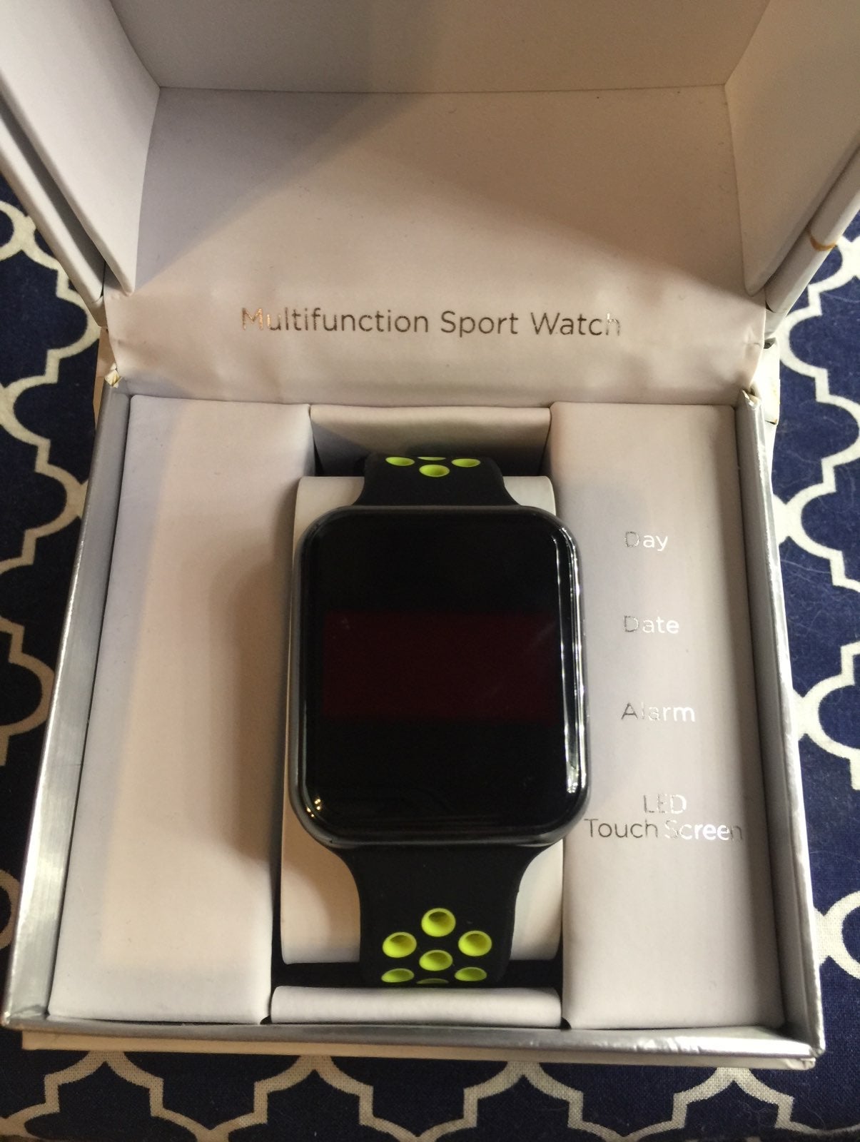 Mens like apple watch sports watch