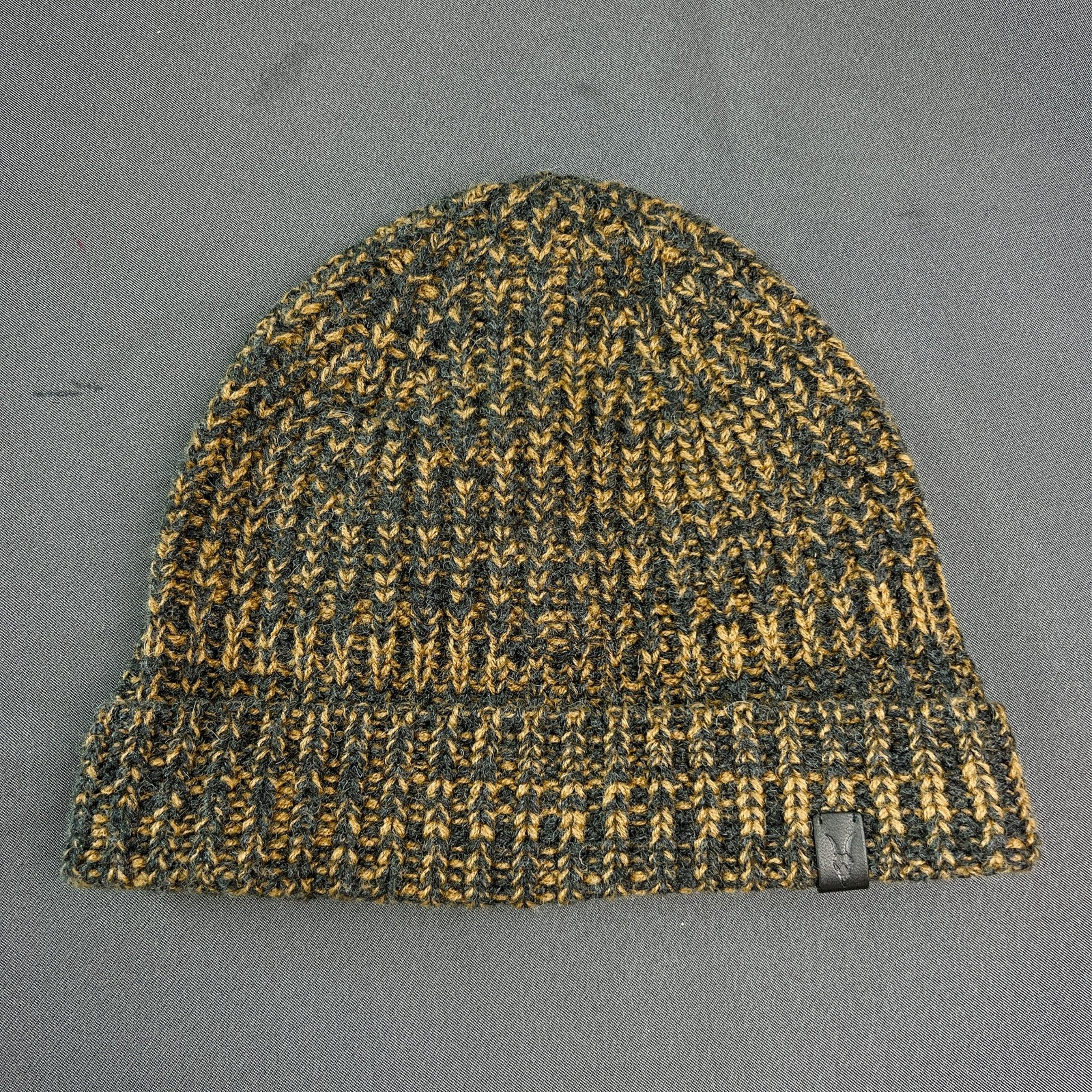 NEW!  ALLSAINTS Clay Two Tone Marl Beanie Wool