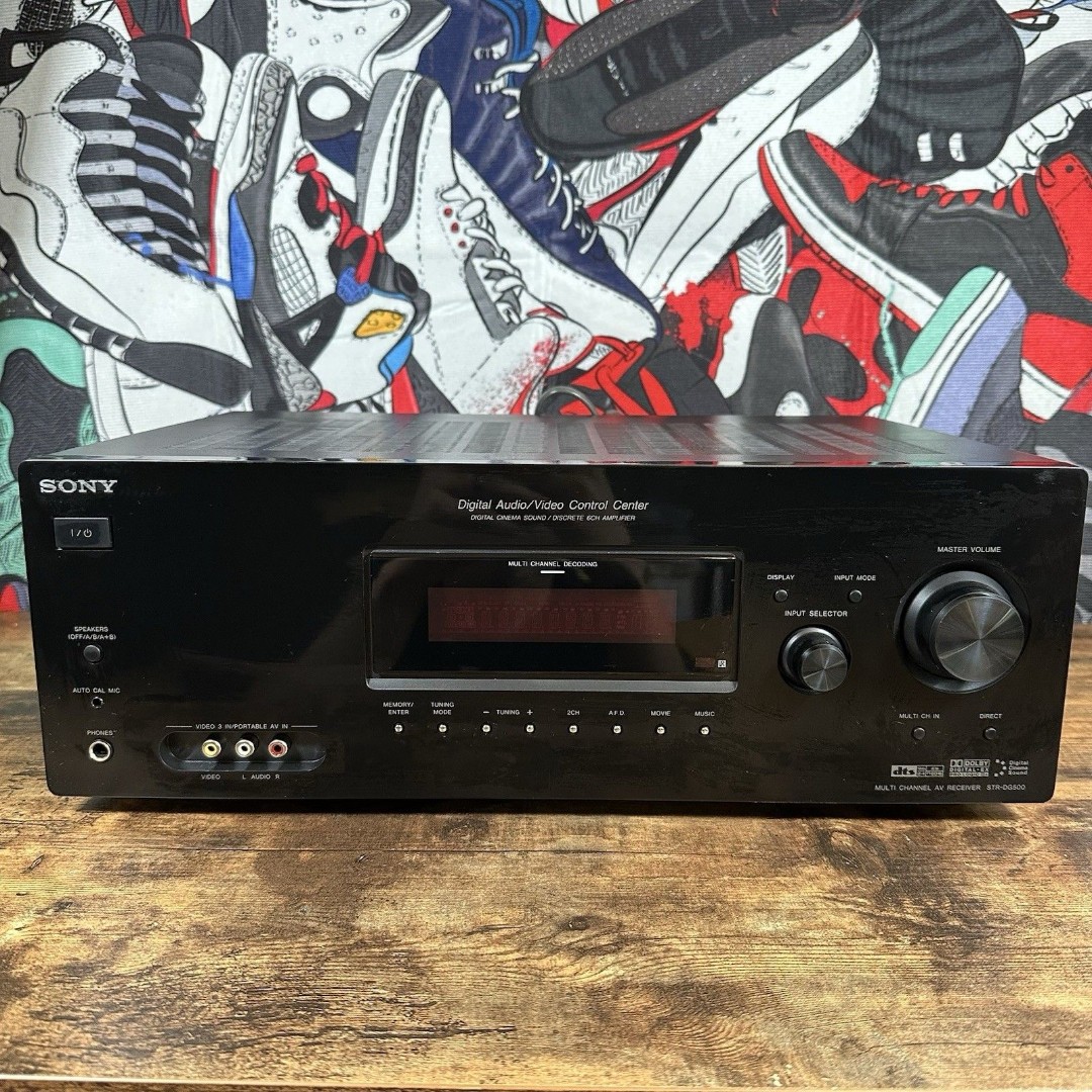 TESTED Sony STR-DG500 6.1 Channel AV Receiver BRAND NEW OPENED FOR PHOTOS