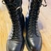 Black boots, almost unused.