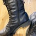 Black boots, almost unused.