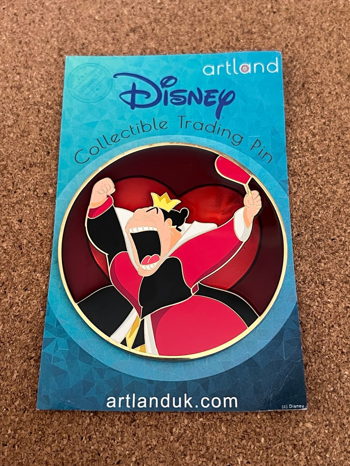 Queen of Hearts Pin