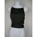 1. STATE Women's Black Sleeveless Tie Back Halter Neck Satin Top XS
