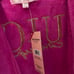 Juicy Couture pink and gold robe