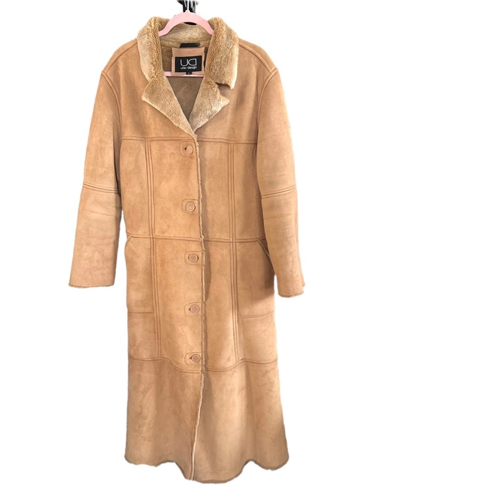 UD Utex design women's full length coat sz L