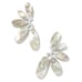 NWT Kendra Scott Ashlyn Statement Earrings in Silver MOP