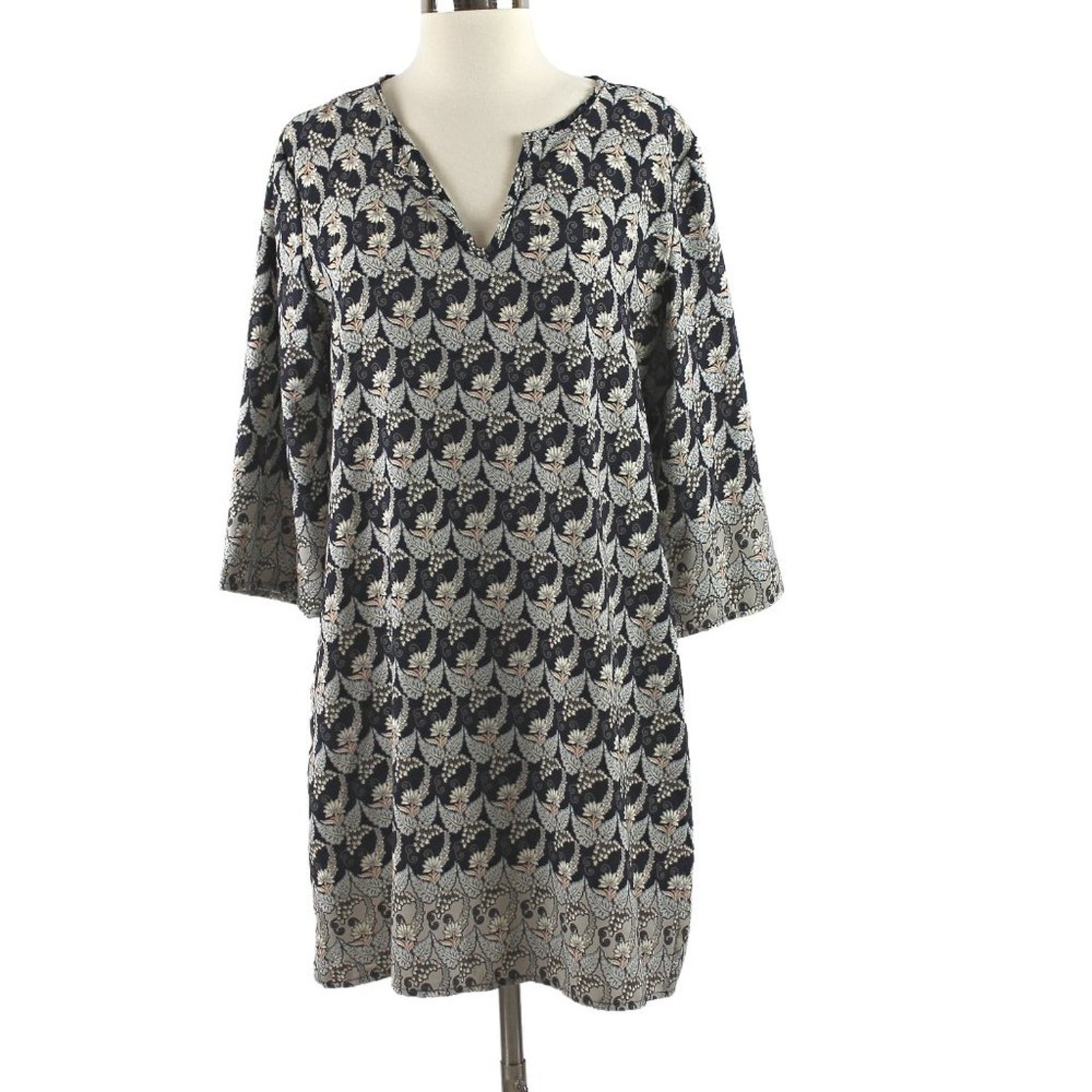 Mia + Tess Women's Spring Floral Leaf Print Size Medium