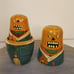 1970's Lillian Vernon Halloween Nesting Dolls