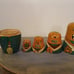 1970's Lillian Vernon Halloween Nesting Dolls