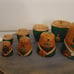 1970's Lillian Vernon Halloween Nesting Dolls