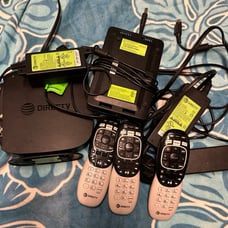 Direct TV 2 Boxes, 3 Remotes, and Video Bridge