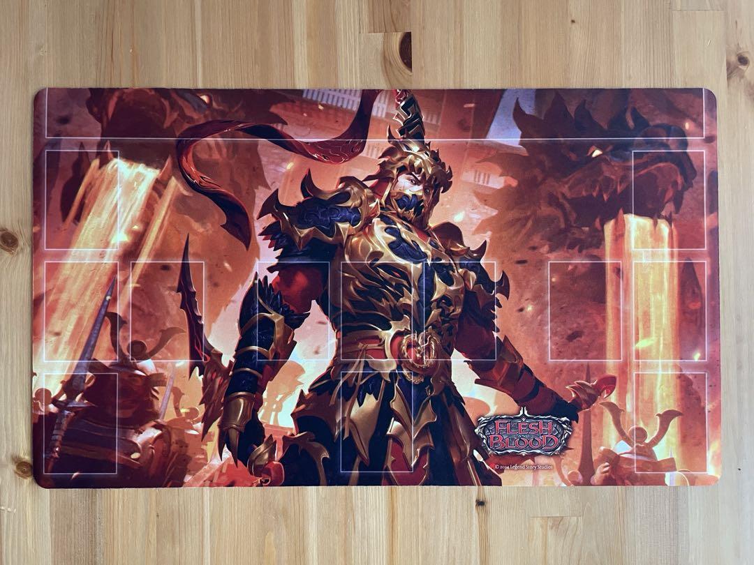正規 Excellent Condition】FaB Blades of Dracai Fang Playmat Game その他