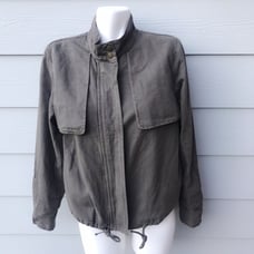 Caslon Olive Green Utility Jacket