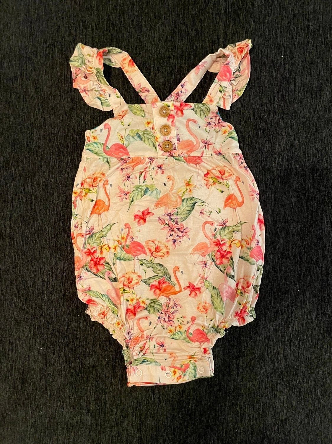 NWT Posh Peanut 2T Leilani Bubble Romper