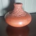 Red Clay Horse Hair Unglazed Sculpted Ceramic Vase Signed Jeff Margolin 9