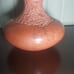 Red Clay Horse Hair Unglazed Sculpted Ceramic Vase Signed Jeff Margolin 9
