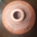 Red Clay Horse Hair Unglazed Sculpted Ceramic Vase Signed Jeff Margolin 9