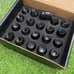 Rays Lug Nuts M12 x 1.25 Box of 20 Black Quantities Brand New JDM