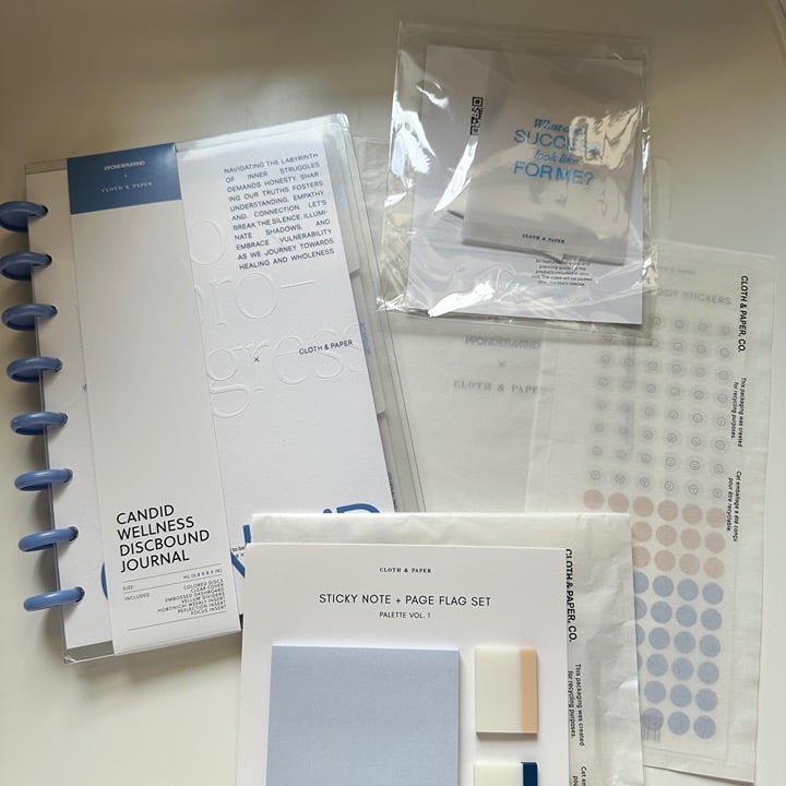 Cloth & Paper - Wondermind x Cloth & Paper Candid Wellness Journal Bundle