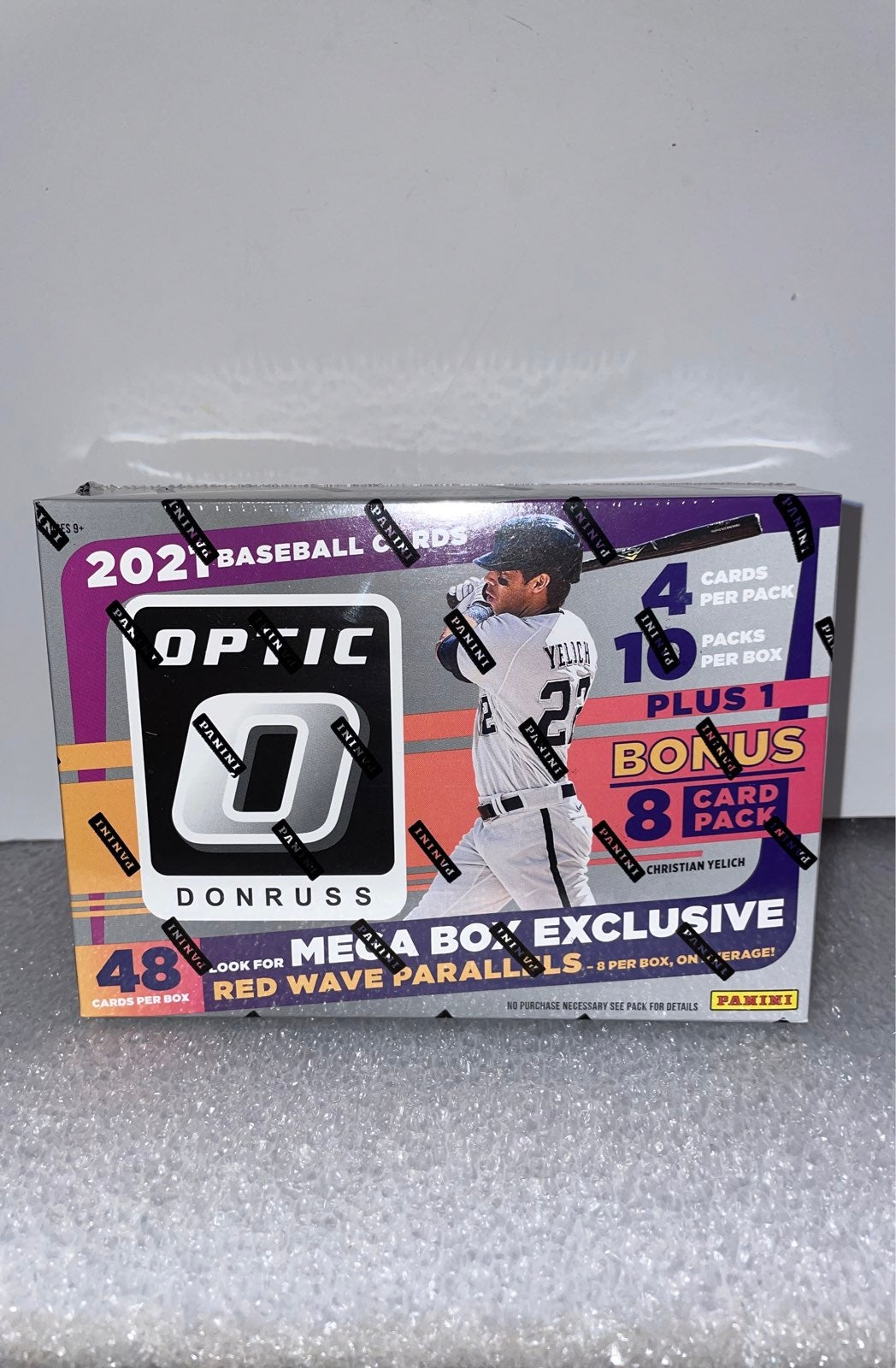 Panini 2021 Donruss Optic Baseball Trading Card Mega Box