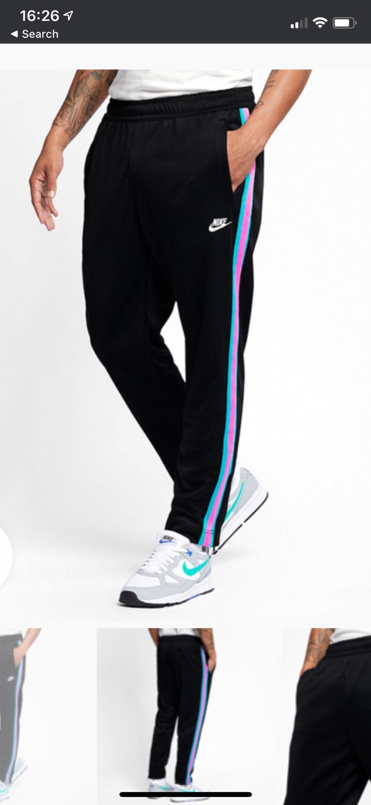 Nike track pants