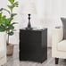 Nightstand with Drawer, 3 Drawers Bedside Table with Sturdy Base, Wood Bedside C