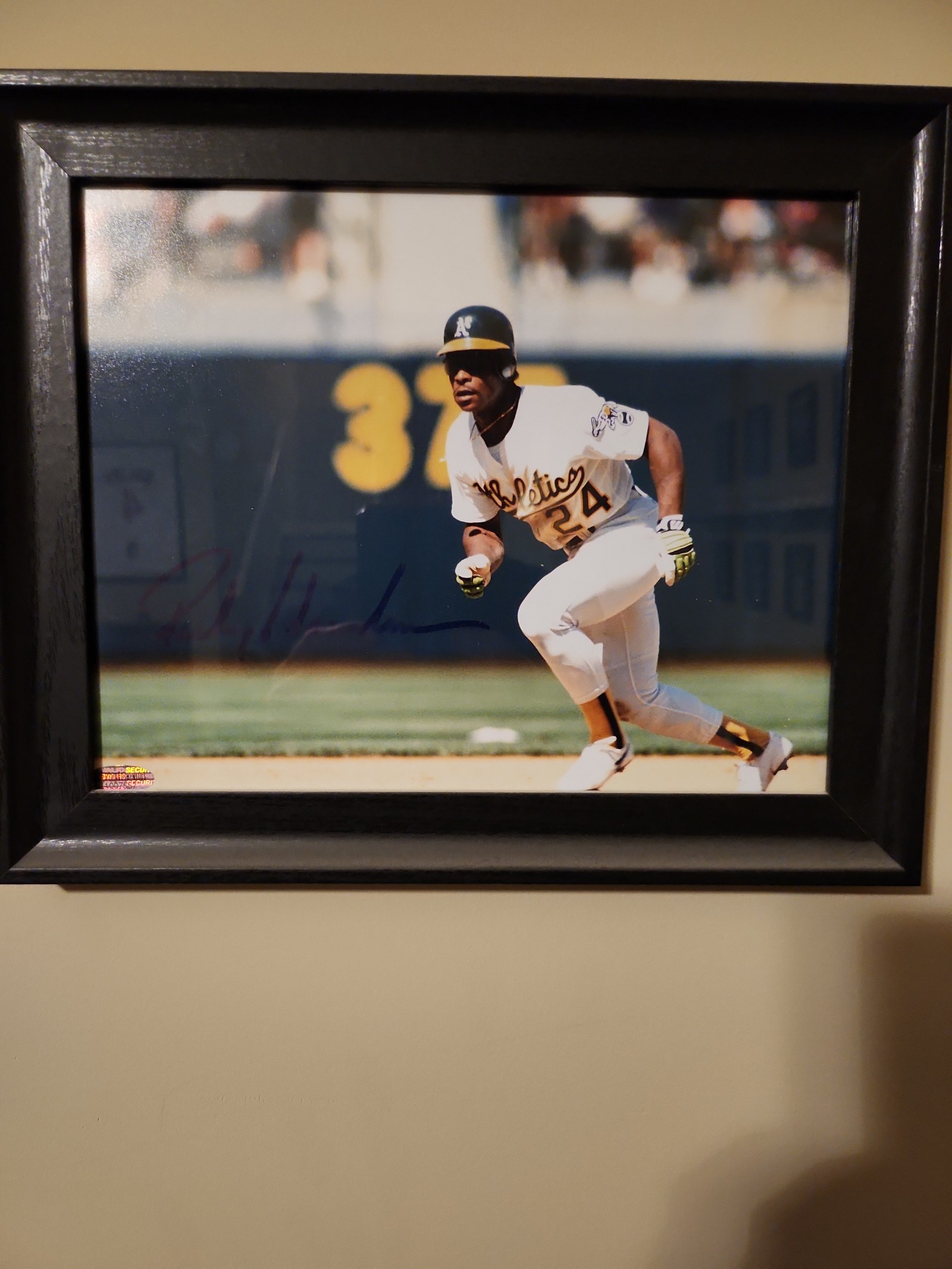 Rickey Henderson autograph