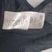 Vintage Victoria's Secret Black Bling Logo Mesh Chiffon Classic Thong Panties Lg