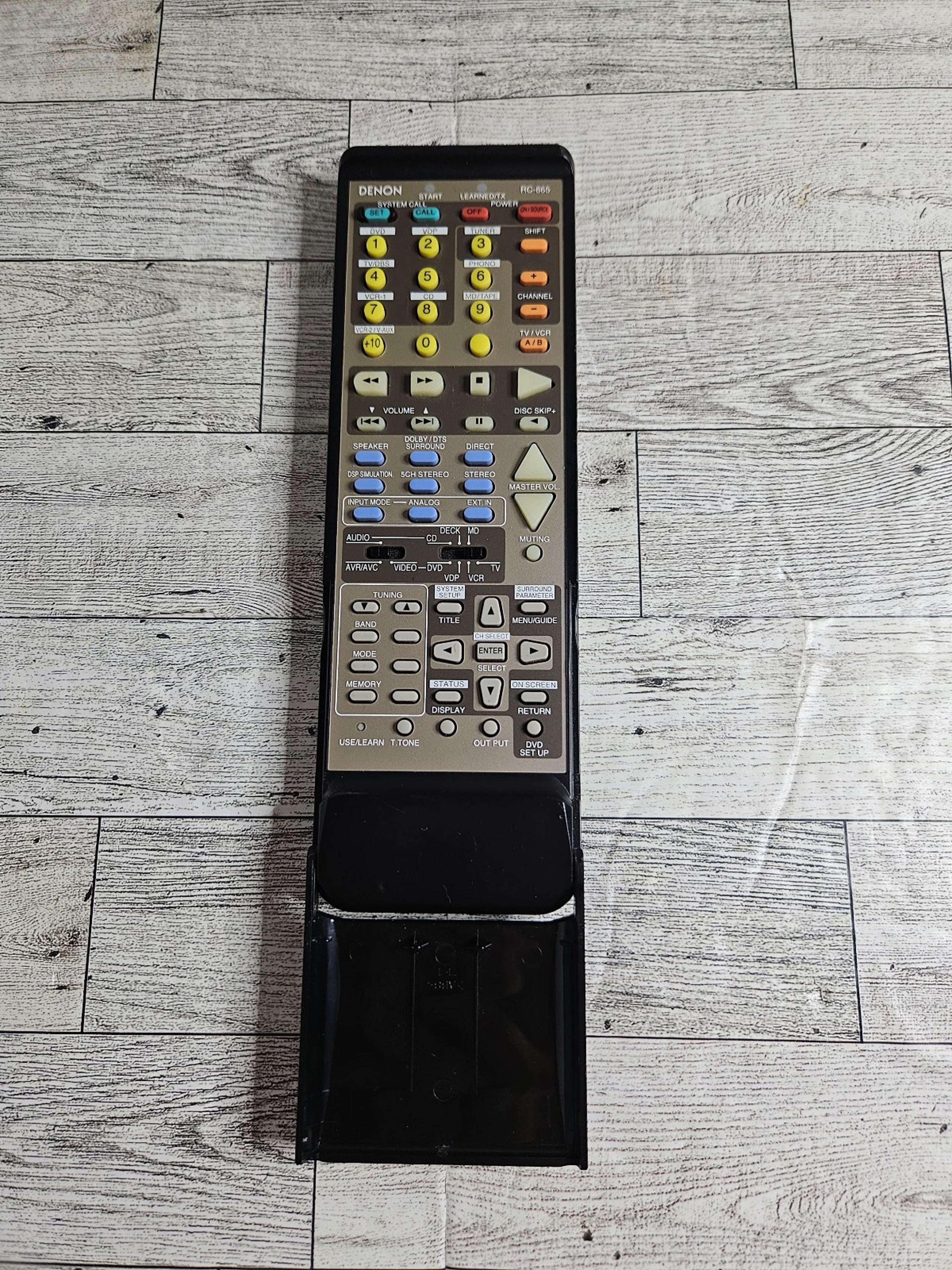 Denon RC-865 AV Remote Control OEM Original for AVR2800 AVR2800KE3 AVR97