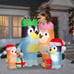 Gemmy bluey Christmas lightening inflatable