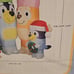 Gemmy bluey Christmas lightening inflatable
