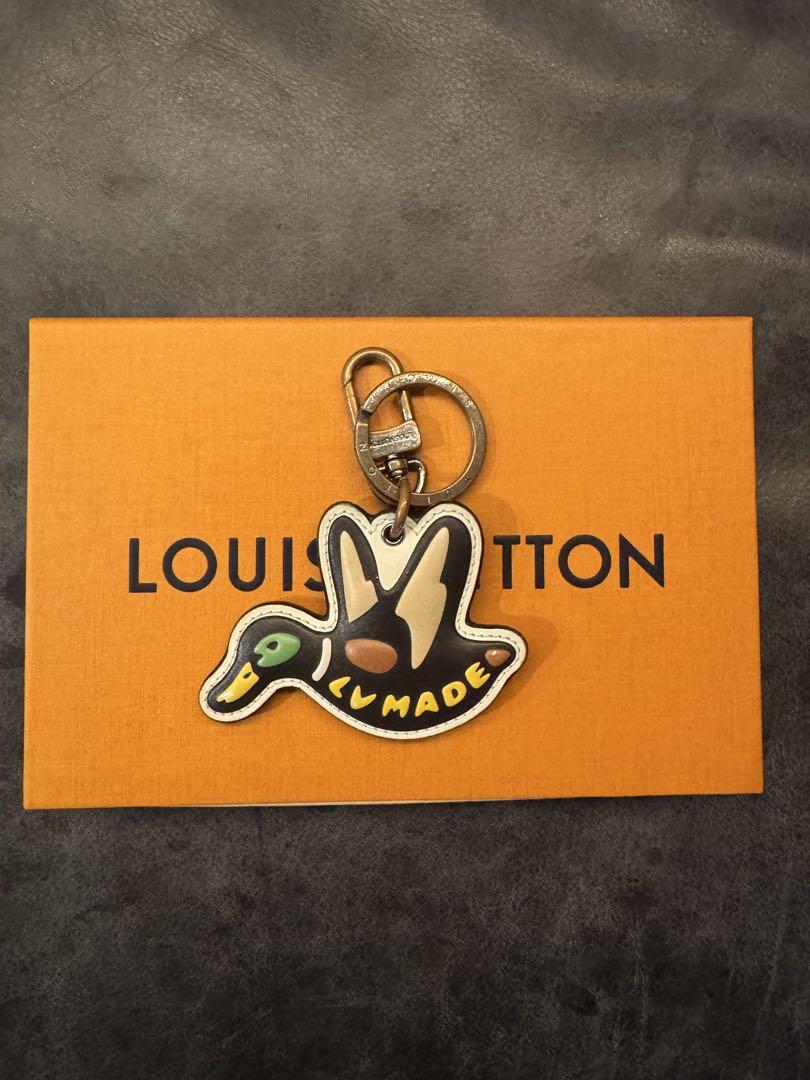 Louis Vuitton NIGO collaboration Porte Cle LV Meiduck keychain.