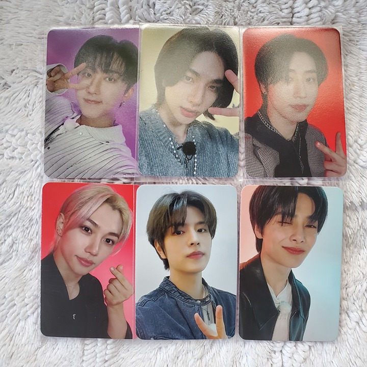 Stray Kids ROCK-STAR mini album KMS videocall (VC) #1 photocard SET