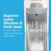 Aqua Fusion Electric Water Filtration System with Clean Guard Filter, 64 oz.