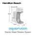 Aqua Fusion Electric Water Filtration System with Clean Guard Filter, 64 oz.